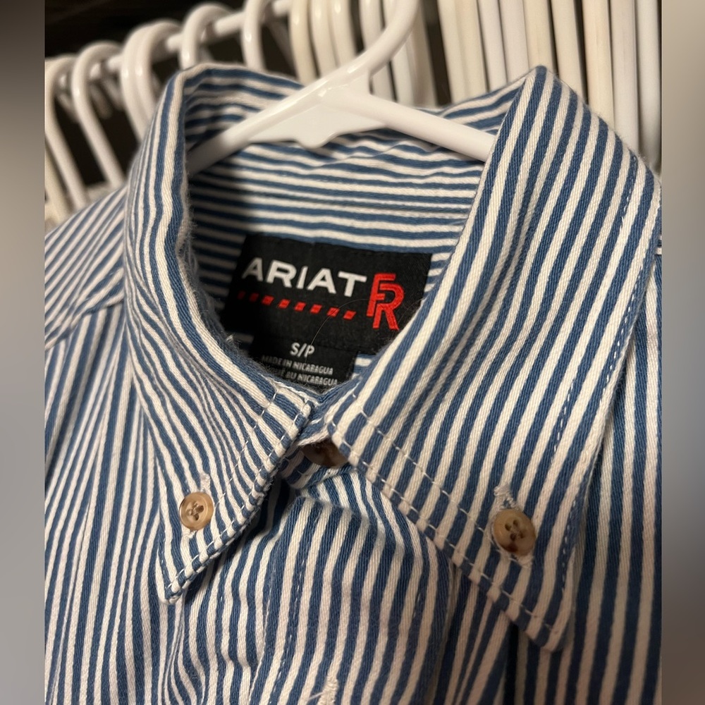 Mens Ariat FR button up shirt